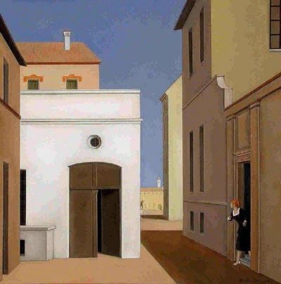 art oil painting reproduction of  Sergio Albano Look At Infinity Ca. 1980 museum quality handmade
