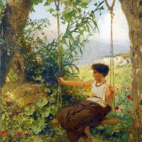 Siemiradzki Henryk Girl On A Swing 1897