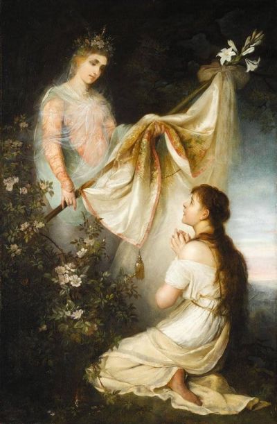 art oil painting reproduction of  Siemiradzki Henryk Joan Of Arc museum quality handmade