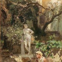 Siemiradzki Henryk Leisure Hours By The Water 1885