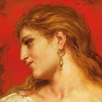 Siemiradzki Henryk Study For The Painting Phryne At The Festival Of Poseidon In Eleusis 1889