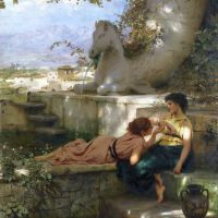 Siemiradzki Henryk The New Bracelet Ca. 1883
