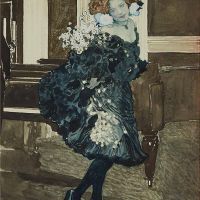Sigmund Walter Hampel Dancing Girl