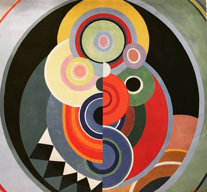 Sonia Delaunay Colored Rythme museum quality