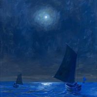 Soter Jaxa-ma Achowski Night Fishing - 1923