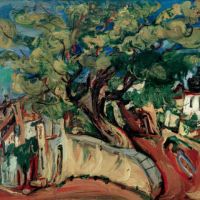 Soutine Paysage De Cagnes