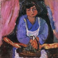 Soutine Servant Girl In Blue