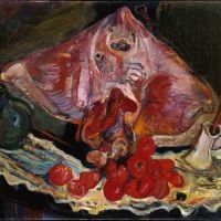 Soutine Still Life With Ray Fish