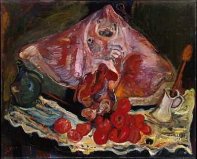 art oil painting reproduction of  Soutine Still Life With Ray Fish museum quality handmade
