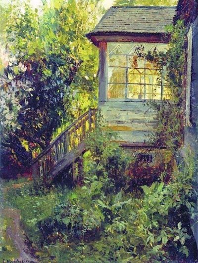 art oil painting reproduction of  Stanislav Zhukovskiy Terrace museum quality handmade