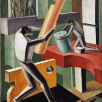 Stefano Vigolo Personaggi Figures - 1925