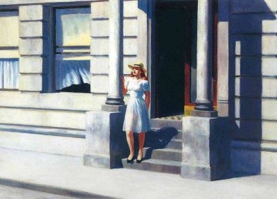art oil painting reproduction of  Summertime By Edward Hopper museum quality handmade