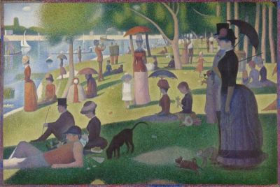 art oil painting reproduction of  Seurat - Sunday Afternoon At The Grande Jatte By Georges Seurat museum quality handmade