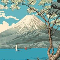 Takahashi Hiroaki Mt. Fuji From Lake Yamanaka