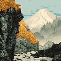 Takahashi Shotei Hiroshima At The Foot Of Mount Ashitaka 1932