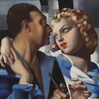 Tamara De Lempicka Idylle - Le Depart