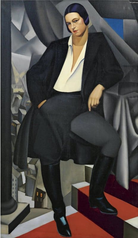 Tamara De Lempicka Portrait De La Duchesse De La Salle museum quality