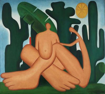art oil painting reproduction of  Tarsila De Aguiar Do Amaral Antropofagia museum quality handmade