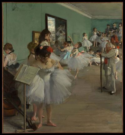 art oil painting reproduction of  Degas - The Ballet Class By Edgar Degas museum quality handmade