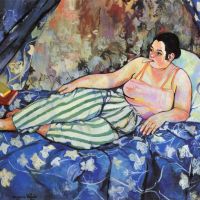The Blue Room By Suzanne Valadon
