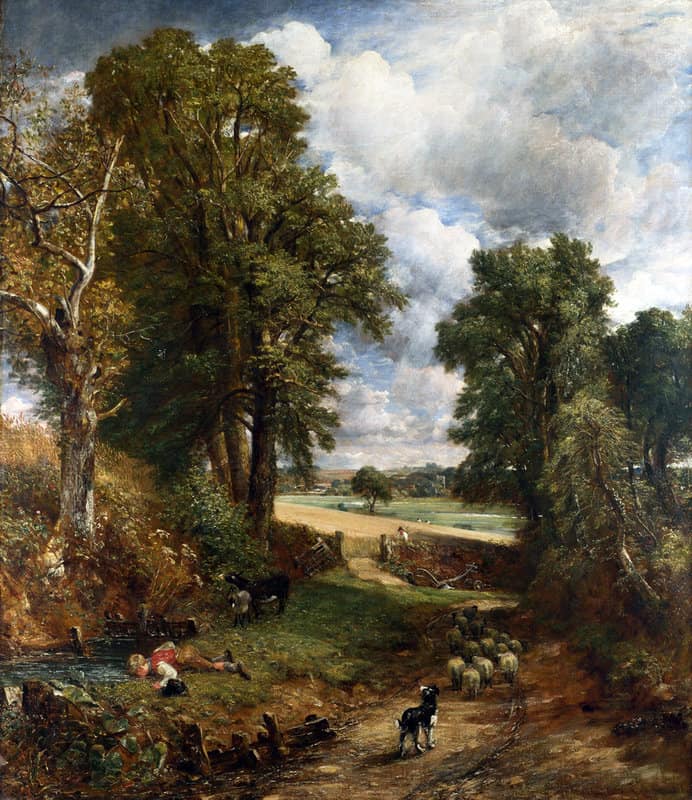 The Cornfield - Landscape By John Constable museum quality