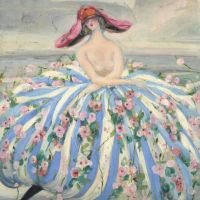 Marval - The Dancer From Notre-dame 1921 By Jacqueline Marval artwork on canvas