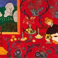 The Desert - Harmony In Red By Henri Matisse
