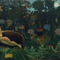 Rousseau - The Dream - Le Reve By Henri Rousseau artwork on canvas