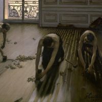 The Floor Scrapers By Gustave Caillebotte