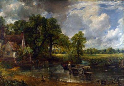 art oil painting reproduction of  The Hay Wain - Landscape By John Constable museum quality handmade