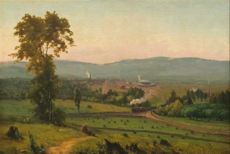The Lackawanna Valley - Landscape By George Inness museum quality