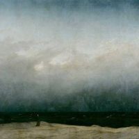 The Monk By The Sea - Landscape By Caspar David Friedrich
