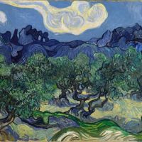 The Oilve Trees - Landscape By Vincent Van Gogh
