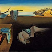 Dali - The Persistence Of Memory By Salvador Dali artwork on canvas