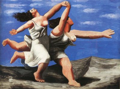 art oil painting reproduction of  The Race By Pablo Picasso museum quality handmade