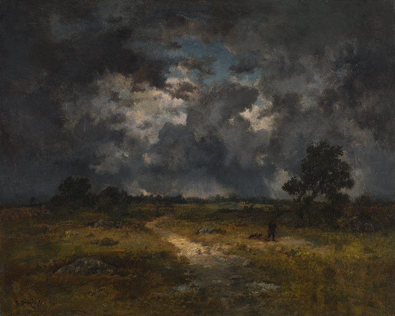 The Storm Narcisse-virgilio Diaz De La Pena - National Gallery museum quality