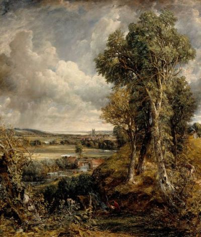 art oil painting reproduction of  The Vale Of Dedham - Landscape By John Constable museum quality handmade
