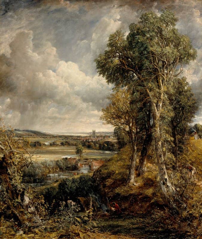 The Vale Of Dedham - Landscape By John Constable museum quality