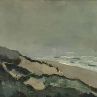 Theo Van Doesburg Duinen En Zee C. 1912