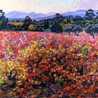 Theo Van Rysselberghe Vines In October 1912
