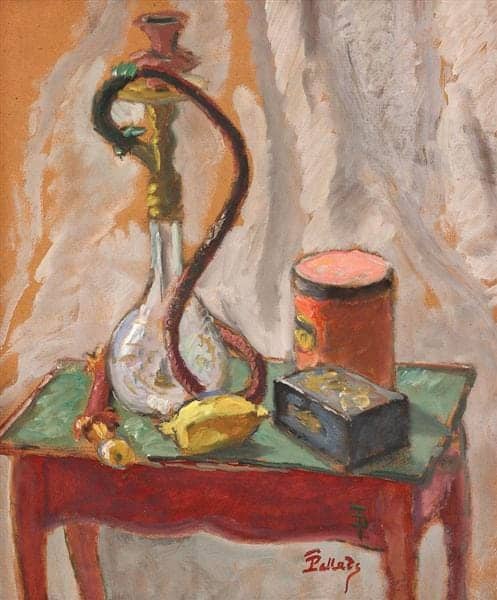 Theodor Pallady Still Life With Hubble-bubble And Boxes museum quality