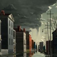 Thomas Fransioli Rain In Charleston 1951