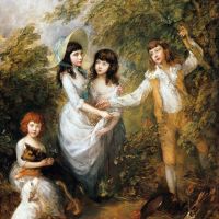 Thomas Gainsborough The Marsham Children 1787