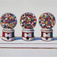 Three Machines By Wayne Thiebaud