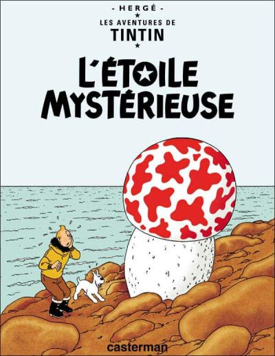 art oil painting reproduction of  Tintin Etoile Meysterieuse museum quality handmade
