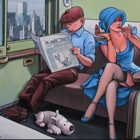 Tintin Hopper Compartment Par Xavier Marabout