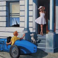 Tintin Hopper Summertime Par Xavier Marabout