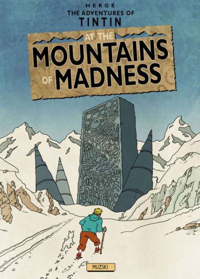 art oil painting reproduction of  Tintin Mountains Of Madness museum quality handmade