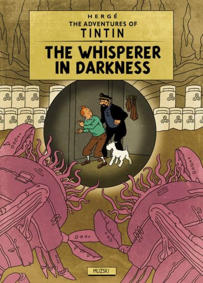 art oil painting reproduction of  Tintin The Whisperer In Darkness museum quality handmade