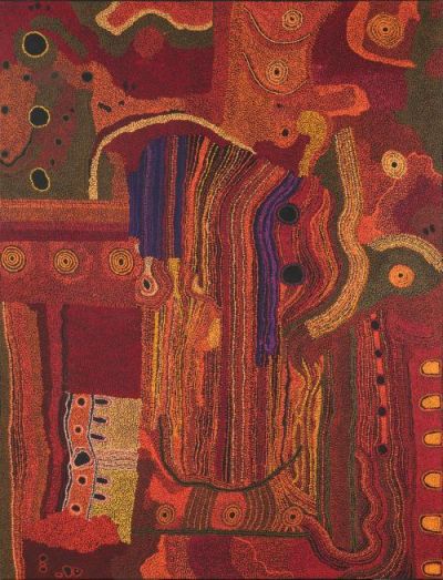 art oil painting reproduction of  Tjungkara Ken Seven Sisters 2013 museum quality handmade